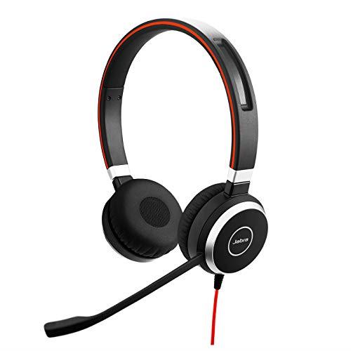 Jabra Evolve 40 MS Stereo Headset, Black, One Size
