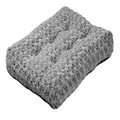 MidWest Homes for Pets Plush Pet Bed | Ombré Swirl Dog Bed & Cat Bed | Gray 17L x 11W x 1.5H - Inches for Toy Dog Breeds, 40618-SGB, 18-Inch