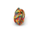 Kazoo Braided Rope Knot Ball Dog Toy, Assorted, Small