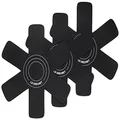 Le Creuset Accessories Pan Protectors, Set of 3, Black