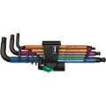 Wera 950/9 Metric Multicolour Hex-Plus L-Key 9-Pieces Set