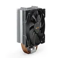 be quiet! Pure Rock 2 150W TDP CPU Cooler | Intel Compatible 1700 1200 2066 1150 1151 1155 2011 Square ILM | AMD-AM4 | Silver | BK006
