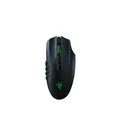 Razer Naga Pro - Modular Wireless Gaming Mouse with Interchangeable Side Panels (19 + 1 Programmable Buttons, Optical Mouse Switch, 20K DPI Focus+ Optical Sensor, 3 Swappable Side Plates) Black