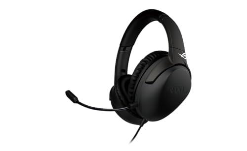 ASUS ROG Strix Go Core Gaming Headset - 3.5mm, Lightweight Foldable Design, Discord and Teamspeak Optimised Microphone, Compatible with Mobile, PC, PS5, PS4, Xbox, Switch