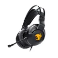 ROCCAT Elo 7.1 USB PC Gaming Headset, Surround Sound with AIMO RGB Lighting, Wired Computer Headphones, Detachable Noise Cancelling Microphone, Lightweight, 50mm Drivers - Black