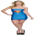 Rubie's Costume Co Women's DC Superheroes Supergirl Tube Dress, Multi, Small