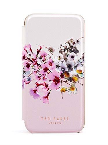 Ted Baker Mirror Case for iPhone 12 mini (NOT 12, NOT 12 Pro, NOT Pro Max) - Jasmine Black