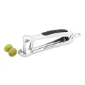 Avanti 15084 Alloy Cherry and Olive Pitter, Silver