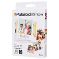 Polaroid 3.5 x 4.25 inch Premium Zink Border Print Photo Paper 10 Sheets