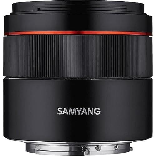 Samyang SYIO45AF-E 45mm F1.8 Full Frame Auto Focus Compact Lens for Sony E-Mount