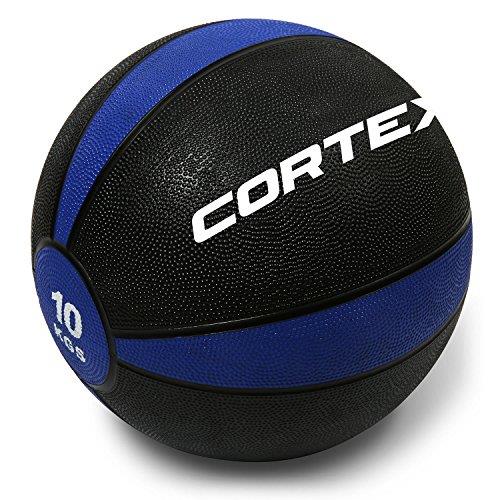 Cortex 10kg Medicine Ball, Black/Blue (MEDBALL10)