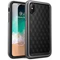 SUPCASE [Unicorn Beetle Style] Case Designed for iPhone X, iPhone Xs, Premium Hybrid Protective Clear Case for Apple iPhone X 2017/ iPhone Xs 2018 Release (MetallicGray)