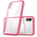 SUPCASE [Unicorn Beetle Style] Case Designed for iPhone X, iPhone Xs, Premium Hybrid Protective Clear Case for Apple iPhone X 2017/ iPhone Xs 2018 Release (Pink)