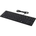Matias Black Wired Aluminium Tenkeyless Keyboard for PC, FK308PCBB (Renewed)