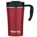DURA-VAC by Thermos DURA-VAC Vacuum Insulated Travel Mug, 500ml, Red, DVM500R6AUS