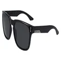 Dragon Men's Monarch XL Sunglasses, Jet/Ll Smoke Polar Polarized, 58 mm US