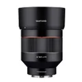 Samyang SYIO85AF-E 85mm F1.4 Auto Focus Weather Sealed Lens for Sony E-Mount