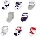 Luvable Friends Unisex Baby Newborn and Baby Terry Socks, Nautical, 0-6 Months