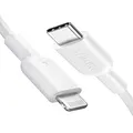 Anker USB C to Lightning Cable [3ft Apple MFi Certified] Powerline II for iPhone X/XS/XR/XS Max / 8/8 Plus, Supports Power Delivery (for Use with Type C Chargers) (White)