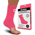 Ankle Brace Compression Sleeve for Men & Women (1 Pair) - Best Ankle Support Braces for Pain Relief, Injury Recovery, Swelling, Sprain, Achilles Tendon Support, Heel Spur, Plantar Fasciitis Foot Sock