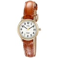 Timex Women's Easy Reader 25mm Watch, Honey Brown/Gold-Tone, 25 mm, Quartz Movement