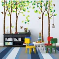 Giant Jungle Tree Wall Decal Removable Vinyl Sticker Mural Art Living Room Nursery Kids Rooms Wall Decor