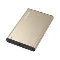 Simplecom SE221 Aluminium 2.5'' SATA HDD/SSD to USB 3.1 Enclosure Gold