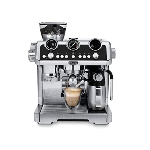 De'Longhi La Specialista Maestro EC9665.M, Manual Espresso Coffee Machine, Sensor Grinding Technology, Smart Tamping Station, Pre-Infusion, Manual and Automatic Milk Frothing Options, Metal