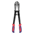 WORKPRO W017004A Bolt Cutter, Bi-Material Handle with Soft Rubber Grip, 14", Red&Blue