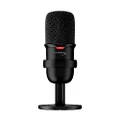 HyperX SoloCast – USB Condenser Gaming Microphone, for PC, PS4, and Mac, Tap-to-mute Sensor, Cardioid Polar Pattern, Gaming, Streaming, Podcasts, Twitch, YouTube, Discord