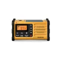 Sangean MMR88 Multi-Powered Portable Radio, Black/Orange