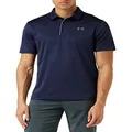 Under Armour Men's Golf Tech polo, Midnight Navy (410 Graphite, Large UK