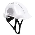 Portwest PS55 Mens Protective Endurance Construction Hard Hat Safety Helmet White