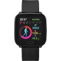 Timex Unisex-Adult Digital Smart Watch smart Display and PU Strap, TW5M34100