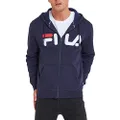 FILA Unisex Zip Fleece Jacket New Navy, Size M