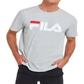 Fila Unisex T-Shirt T Shirt, 059 Silver Marle, Small US