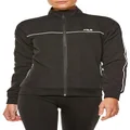 FILA Classic Women's Microf Jacket Black, Size XXL