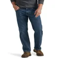 Wrangler Authentics Men's Classic 5-Pocket Relaxed Fit Flex Jean, Slate Flex, 44W x 29L