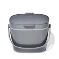 OXO Good Grips Easy Clean Compost Bin, Charcoal, 6.62 Litre / 1.75 Gallon