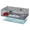 Favola Hamster Cage | Includes Free Water Bottle, Exercise Wheel, Food Dish & Hamster Hide-Out | Large Hamster Cage Measures 23.6L x 14.4W x 11.8H-Inches & Includes 1-Year Manufacturer's Warranty