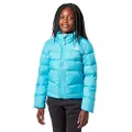 The North Face Kids GIRL'S ANDES DOWN JACKET, Turquoise Blue, QXS