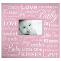 MCS MBI 13.5x12.5 Inch Baby Theme Scrapbook Album with 12x12 Inch Pages with Photo Opening, Pink (850033)