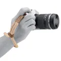 MegaGear SLR DSLR Camera Cotton Wrist Strap, Small, Mink