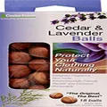 Cedar Fresh Balls - Lavender, 18 count