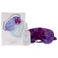 Namaste Dreams Duo Kit by Cuccio for Unisex - 2 Pc 4oz Yogahhh Aura Mist, 1 Pc Lavender Tie Dye Sleep Eye Mask