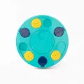 ZippyPaws Smartypaws puzzler - Puzzle Feeder - 28cm, Teal, 1 Count (Pack of 1)