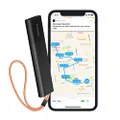 Invoxia GPS Tracker - for Vehicle, Car, Motorcycle, Bike, Senior, Kid, Belongings - Up to 4 Months of Battery Life - SIM & 1 Year Data Plan Included - Light, Discrete - 4G & 5G LTE-M, Black