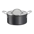 TEFAL Jamie Oliver by Tefal Cooks Classic Non-Stick Induction Hard Anodised Stewpot + Lid 24cm/5L, H9124644