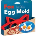 GAMAGO LA1636 Fox Silicone Egg Mold, one Size, Red
