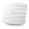 TP-Link 300Mbps Wireless N Ceiling Mount Access Point, Omada SDN, Cloud Management, PoE Support, Secure Guest Network, Load Balancing, Scheduling, Remote Control (EAP115)